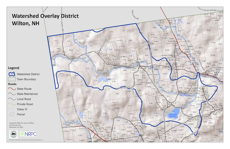 Watershed District Boundary Map
